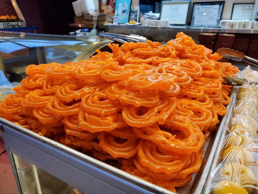 Fresh jalebi